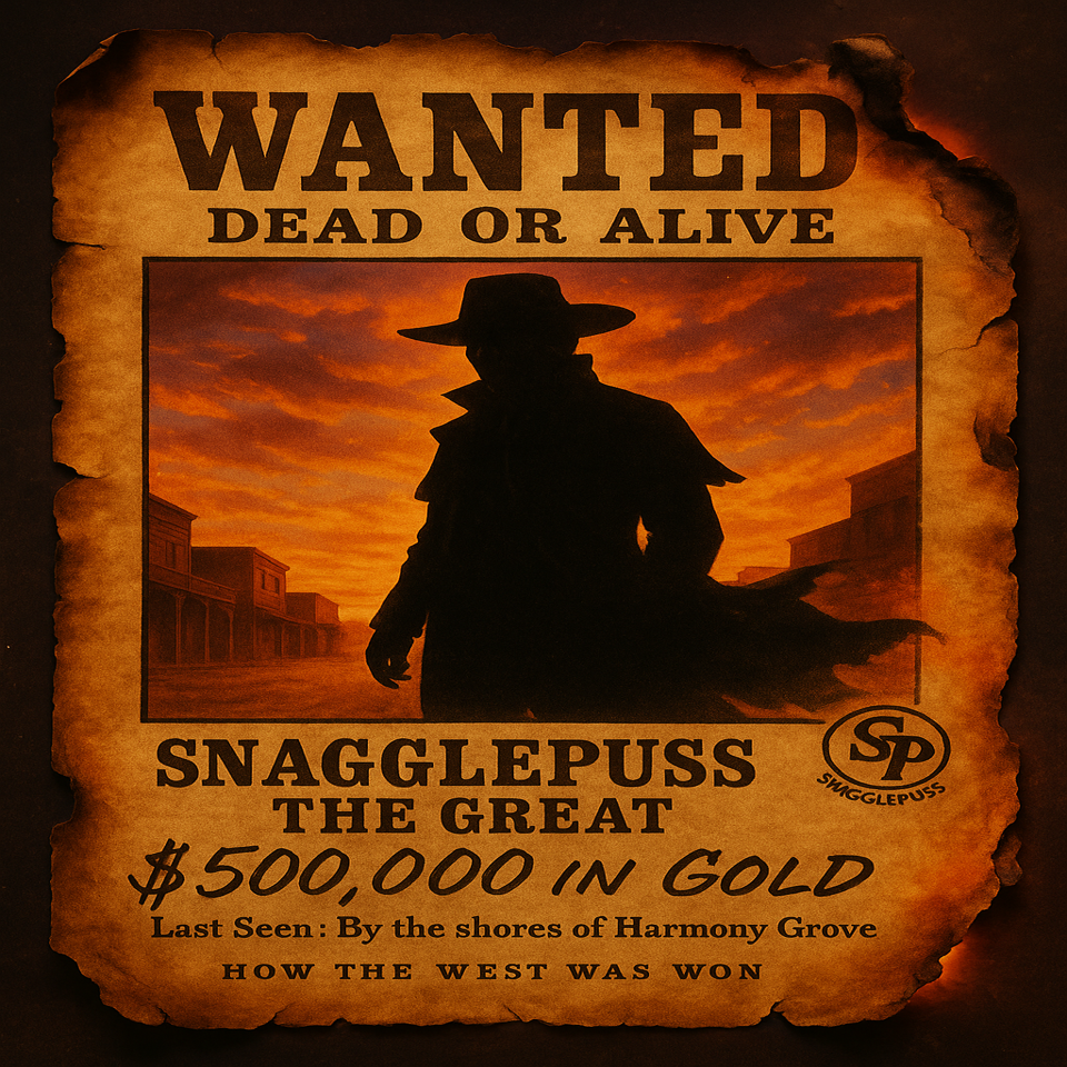 © SnagglePuss The Great - Wanted Poster #1